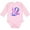 AD-Pink, variant on Inktastic 2nd Birthday Mermaid Tail Boys or Girls Long Sleeve Baby Bodysuit