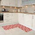 thumbnail image 5 of Logiee Tomatoes Print Kitchen Mats for Floor Sets of 2,Waterproof Kitchen Rugs,Non Slip Comfort Standing Mat Rug for Home,Runner,Sink,Office,Laundry, 5 of 6