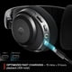 thumbnail image 4 of Auriculares inalámbricos multiplataforma SteelSeries Arctis Nova 3P para juegos. Control mediante app móvil. Batería de 40 horas. Controladores magnéticos de neodimio. 2,4 GHz/Bluetooth. Compatibles c, 4 of 9