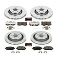 thumbnail image 3 of PowerStop Front and Rear Z23 Evolution Sport Carbon-Fiber Ceramic Brake Pad and Drilled & Slotted Rotor Kit Fits: FORD Select Models K6805, 3 of 10