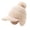 319#Beige, variant on Women's Winter Visor Beanie Hat with Earflaps Knit Baseball Cap with Brim Ski Hat Warm Fleece Lined Hat