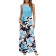 thumbnail image 2 of OutfitShow Women Summer Dress Sleeveless Loose Casual Long Maxi Dresses with Pockets, 2 of 6