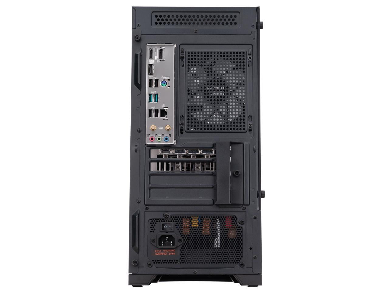ABS Cyclone Aqua Gaming PC Powered by Asus - Windows 11 - Intel Core i5-14400F - GeForce RTX 5060 - DLSS 4 - AI-Powered Performance - 32GB DDR4 3200 - 1TB M.2 NVMe SSD - CA14400F50602