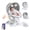 White, variant on Zoicay Baby Swing for Infants, 3-in-1 Baby Rocker Stationary Seat, Motion Detection, 5 Speeds & 3 Modes, 12 Melodies & Bluetooth Music, White