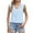 Light Blue, variant on Diufon Womens Dressy Tank Tops Summer Ruffle V Neck Sleeveless Shirts Business Casual Blouses for Office Work