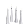 thumbnail image 2 of 4 Pcs Halloween Ghost Candlestick Holders Cute Ghost Shape Candle Stick Holders Ceramic Taper Candle Holder for Halloween Wedding Party Holiday Office Home Decor Gift E, 2 of 7