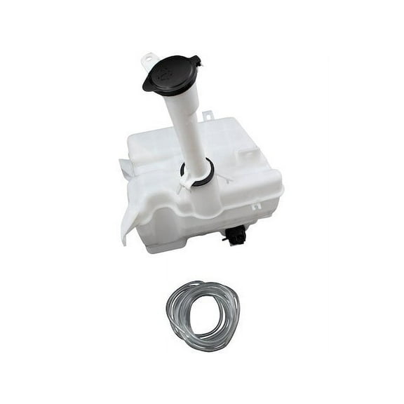 Windshield Washer Reservoir Tank - with Cap and Pump, without Sensor - Compatible with 2014 - 2019 Toyota Corolla 2015 2016 2017 2018