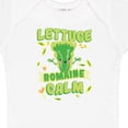 thumbnail image 4 of Inktastic Lettuce Romaine Calm Boys or Girls Baby Bodysuit, 4 of 5