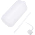thumbnail image 3 of 2pcs Plastic Safety Wash Bottles, Lab Squeeze Bottle, Squirt Bottle Tattoo Bottle with Narrow Mouth and Scale Labels - 250ML Clear, 3 of 6