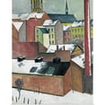 thumbnail image 1 of Great BIG Canvas | Rolled August (1887-1914) Macke Poster Print entitled The Church of St Mary in Bonn in Snow, 1911, 1 of 4
