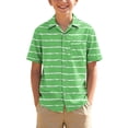 thumbnail image 1 of T-Shirt à Col Rabattu à Manches Courtes pour Garçons et Filles, Haut Imprimé Doux et Respirant pour Fête Décontractée, 1 of 8