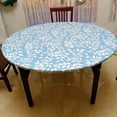 thumbnail image 4 of Housse de Table Imperméable en Toile de PVC Rou pour Tables de Patio d'Extérieur Ioor Feuille Bleue, 4 of 8