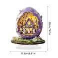 thumbnail image 3 of 2D Acrylic Desk Elegant Design Lightweight Versatile Display Modern Style, 3 of 5
