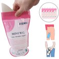 thumbnail image 1 of Fiudx Ofertas flash Artículos en oferta 8 Uds. Bolsa desechable Unisex para deportes de acampada al aire libre, bolsa para orina, bolsa para orinar, Mini WC, 1 of 7