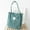 Dark green, variant on Women Corduroy Shoulder Bags Casual Canvas Handbags Top Handle Tote Crossbody Shopping Bags