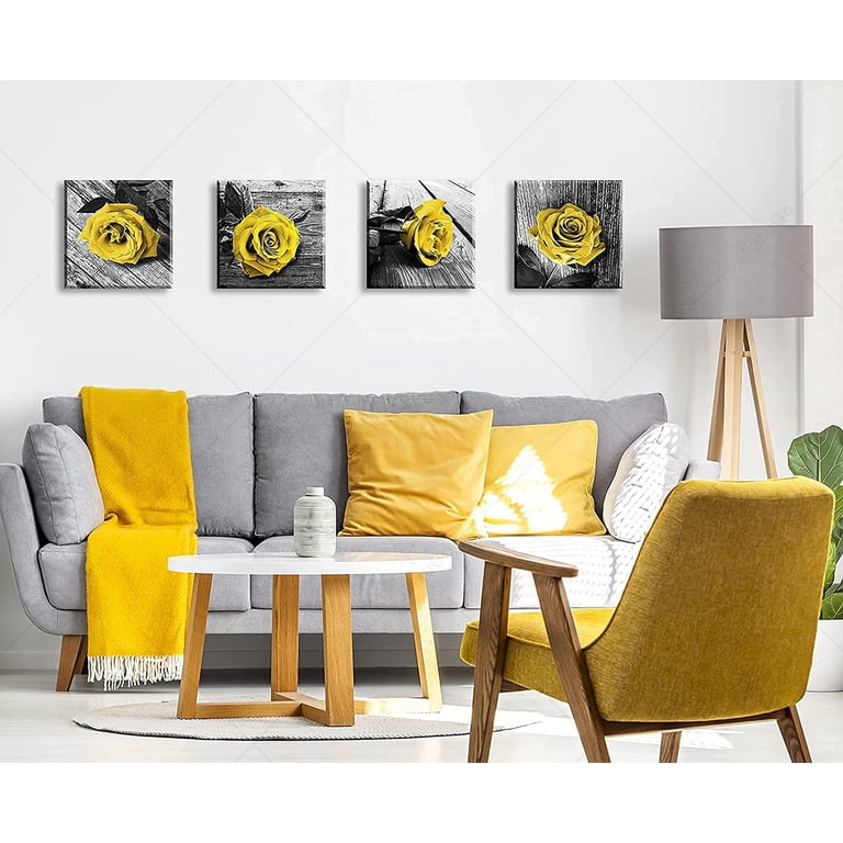 ウォールデコレーション decorace Lady yellow 甘辛