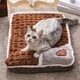 thumbnail image 5 of Fluffy Dog & Cat Bed, Soft Warm Pet Mat with Non-Slip Bottom, Removable & Machine Washable Cozy Sleeping Pad for Puppies and Kittens, 5 of 5