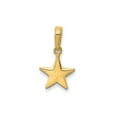 thumbnail image 4 of 10k Yellow Gold Star Pendant for Women and Men, Polished Five-Point Celestial Charm Symbolizing Guidance, Hope, Minimalist Spiritual Jewelry for Necklace Chains and Daily Wear, 4 of 7