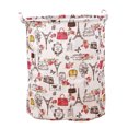 thumbnail image 3 of SIfdSeng Get it Fast Patterned Linen Laundry Hamper Without Lid Large Open Top Stylish and Breathable Fabric for Bedroom Or Bathroom Easy and Durable Design, 3 of 5