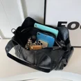 thumbnail image 5 of Bolsos de hombro con compartimento Interior suave 2025, bolsos de colores contrastantes de alta calidad para mujer, bolsos de mano de Pu con cremallera a la moda para mujer, 5 of 5