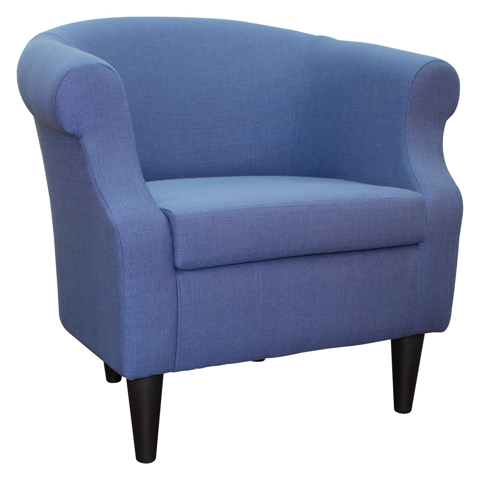 Fox Hill Trading Nikole Club Chair, Navy Blue