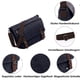 thumbnail image 2 of Bolso bandolera para hombre, bolso bandolera de 16 pulgadas, bolso de lona para ordenador portátil, bolso mensajero para el trabajo y la escuela., 2 of 7