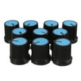 thumbnail image 5 of 10PCS 6mm Knob Face Plastic for Rotary Taper Potentiometer Hole (Blue), 5 of 5