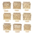 thumbnail image 2 of Wedding Card Box DIY Bridal Decoration Hollow Design Envelop Gift Card Boxes JM01376, 2 of 9