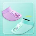 thumbnail image 2 of facefd Summer Solar Fan Hat Summer Outdoor hat For Outdoor UV Protection Purple, 2 of 9