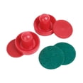 thumbnail image 1 of Ensemble de Palettes Rouges - Air de 2,5 Po (2 Pcs) + Poussoirs à Glissière (2 Pcs) avec Tampons en Feutre, 1 of 10