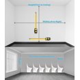 thumbnail image 5 of Retro Iron Sheet 3D Wall Murals,Simple Style Waterproof Durable Wrinkle Free Creative Space Decor Art Murals for Living Room Tv Sofa Background Wall Sticker Decor,59"Wx40"H, 5 of 5