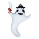 thumbnail image 5 of Globo fantasma para fiesta de Halloween, globo fantasma inflable, decoración colgante espeluznante Fantasma de sombrero negro, 5 of 9