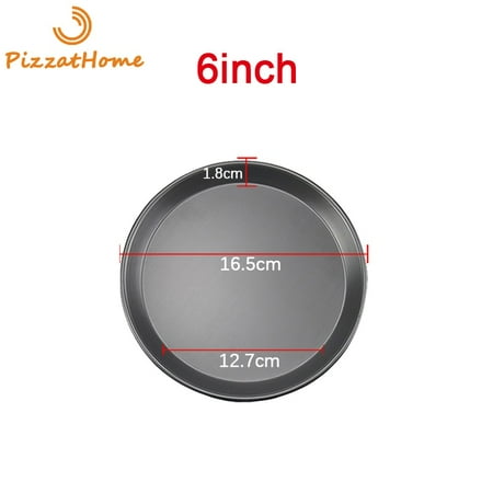 

6 to 12 inches Pizza Pan Aluminium Alloy Non-stick Plate Pan Deep Dish Baware Round Pizza Tray Mould Baking Tool