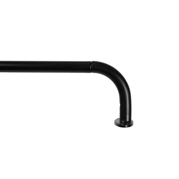 Lunar Fast Fit Easy Install Zane 5/8" Complete Blackout Wrap Rod, Available in Multiple Colors