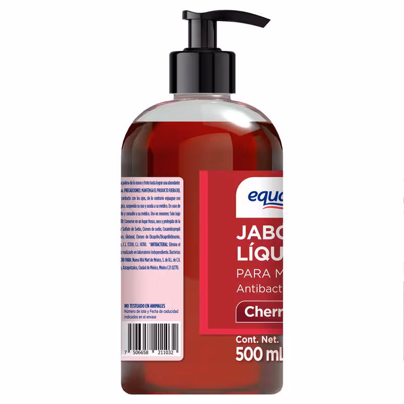 thumbnail image 4 of Jabón Líquido Equate cereza 500ml, 4 of 5