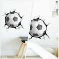 thumbnail image 6 of unbranded  2 Sheets Soccer Balls Decals Posters for Boys Bedroom Sticker Child, 6 of 8