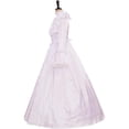 thumbnail image 3 of Womens Medieval Dress Victorian White Renaissance Dress Long Party Rococo Gown, 3 of 7