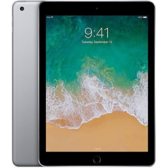 Restored Apple 9.7" iPad WiFi+Cellular 128GB Space Gray (5th Generation) (Refurbished)