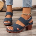 thumbnail image 1 of MKLEKYY Sandalias Casuales para Mujer, Zapatos de Playa, Zapatillas para Mujer, Sandalias Planas para Vacaciones En La Playa 906, 1 of 4