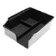 thumbnail image 4 of Bandeja organizadora de consola central para porta pañuelos Tesla Model 3 Model Y Negro, 4 of 9