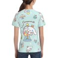 thumbnail image 4 of Sanrio Cinnamoroll Kids T-Shirt 3d Printed Graphic T-Shirts Boys And Girls Short Sleeve Shirts For Youth Kids X-Small, 4 of 6
