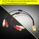 thumbnail image 5 of Popular Mini adaptador ISO de 6 pines, salida de línea auxiliar, 4 Chinch Kabel 4 RCA, enchufe para asiento Jadeshay A, 5 of 6