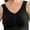 Black, variant on Amoena Leyla Seamless Post-Surgical Bra - White - 32/34