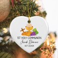 thumbnail image 3 of Personalized 1st Holy Communion Ceramic Ornament Gift for Godchild Son Daughter, Baby First Holy Communion Ornament Christmas 2025, Customized Year & Name Baby Communion Christening Ceramic Ornaments, 3 of 6