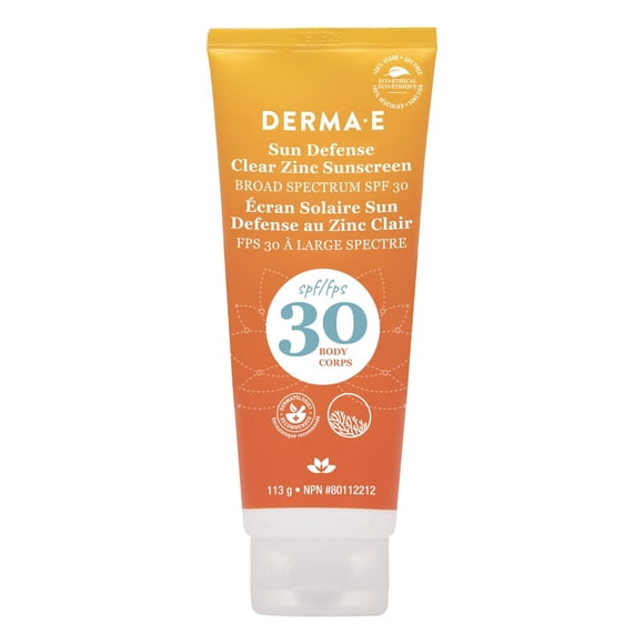 Sun Defense Clear Zinc Sunscreen SPF 30 Body