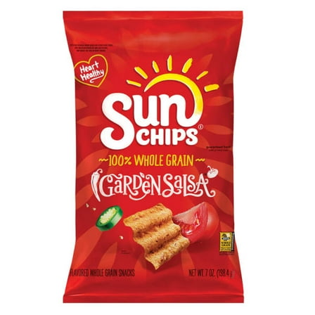 Garden Salsa Whole Grain SunChips, 7 oz- Pack of 5