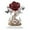 D, variant on DefiDgd Crystal Style Floral Vase Statue,2D Acrylic Elegant Table Centerpiece Decor for Tabletop Mantel Shelf Home Decoration(A)