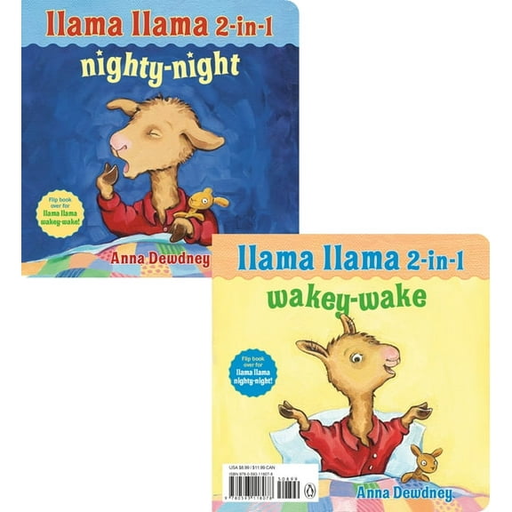 Llama Llama Llama Llama 2-In-1: Wakey-Wake/Nighty-Night, (Board Book)