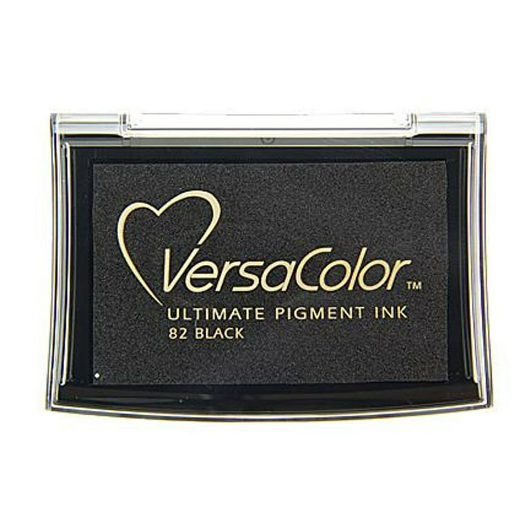 Tsukineko Color Palette. 5 Color Pigment Ink Stamp Pad/Single Color Pad,  Craft Ink Pad for Stamps, Paper, Wood Fabric