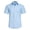 Light Blue, variant on Short Sleeve Mens Dress Shirts Casual Solid Shirts for Men Regular Oxford White Tops with Pocket